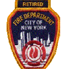 FDNY Logo with retired label